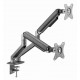 Gembird MA-DA2-05 monitor mount / stand 81.3 cm (32") Desk Grey