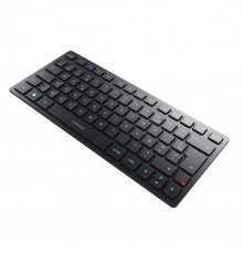 CHERRY KW 9200 MINI keyboard Universal USB + RF Wireless + Bluetooth AZERTY French Black