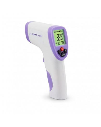 Esperanza ECT002 digital body thermometer Remote sensing thermometer Purple, White Ear, Forehead, Oral, Rectal, Underarm Buttons
