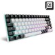 Sharkoon SKILLER SGK50 S3 keyboard Gaming USB QWERTZ German White