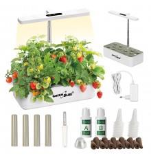 GreenBlue Intelligent Indoor Plant Growing System, SMART pot, 4L capacity, for 12 plants, full spectrum LEDs, GB133