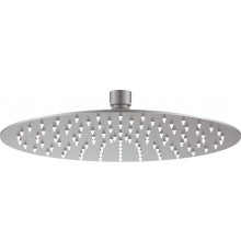 Steel overhead shower - round