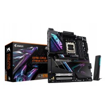 GIGABYTE X870E AORUS XTREME AI TOP Motherboard - Supports AMD Ryzen 9000 Series CPUs, 18+2+2 phases VRM, up to 8800MHz DDR5 (OC)