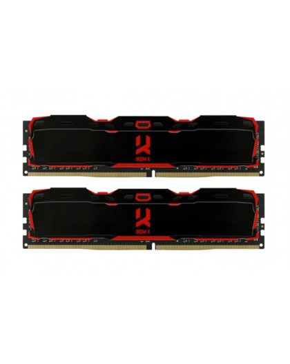 GOODRAM IRDM X 16GB (2x8GB) 3200MHz CL16 - IR-X3200D464L16SA/16GDC Black