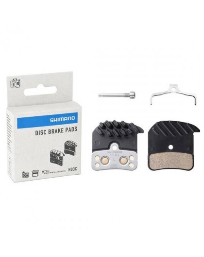 Shimano H03C 4-piston disc brake pads with heat sink