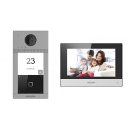 Hikvision DS-KIS604-S(C) video intercom system 2 MP 17.8 cm (7") Black, Grey, Silver