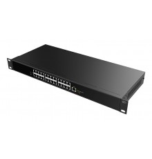 Fanvil PN24 network switch Unmanaged Fast Ethernet (10/100) Black