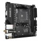GIGABYTE A520I AC Motherboard - Supports AMD Ryzen 5000 Series AM4 CPUs, 6 Phases Digital VRM, up to 5300MHz DDR4 (OC), 1xPCIe 3