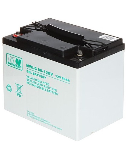 Gel Battery 12V/80AH-MWLG MW Power