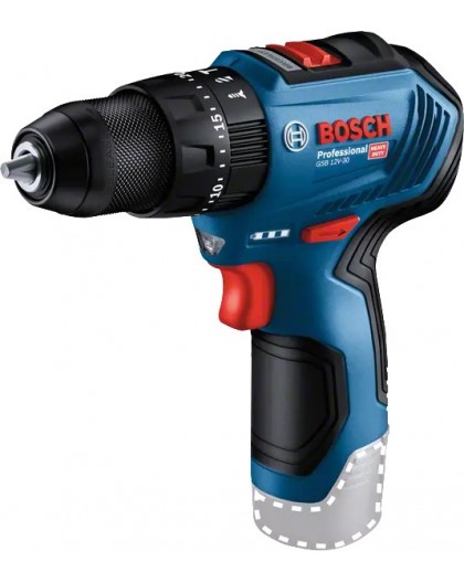 Bosch GSB 12V-30 Professional 1600 RPM Keyless 820 g