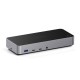 Satechi Triple 4K Display Wired Dock Black, Silver