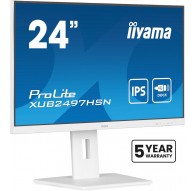 iiyama ProLite 24" IPS technology panel with USB-C dock and RJ45 (LAN)