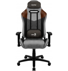Aerocool DUKE AeroSuede Universal gaming chair Black, Brown, Grey