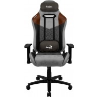 Aerocool DUKE AeroSuede Universal gaming chair Black, Brown, Grey