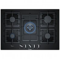 Bosch Serie 6 PPQ7A6B90 hob Black Built-in Gas 5 zone(s)