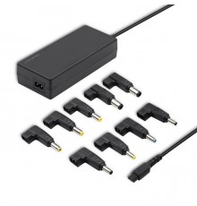 Qoltec 50012 Automatic universal power adapter 90W | 9 plugins | +power cable