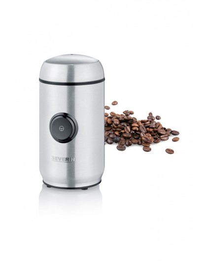 Severin KM 3879 coffee grinder 150 W Black, Stainless steel