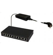 PULSAR SG108 network switch Gigabit Ethernet (10/100/1000) Power over Ethernet (PoE) Black