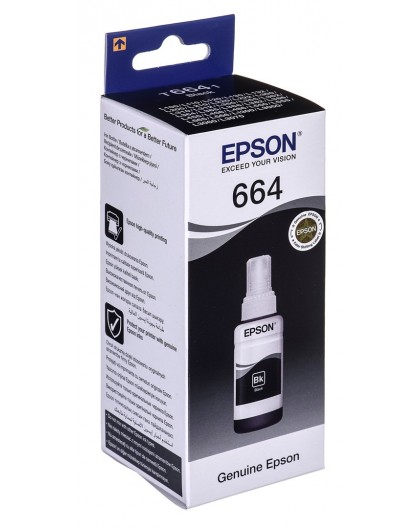 Epson T6641 Black ink bottle 70ml