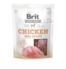 Brit Jerky Chicken Real Fillets - Chicken - dog snack - 200 g