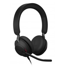Jabra Evolve2 40 SE Headset Wired Head-band Calls/Music USB Type-C / USB Type-A Black
