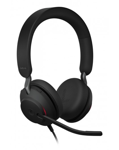 Jabra Evolve2 40 SE Headset Wired Head-band Calls/Music USB Type-C / USB Type-A Black