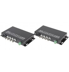 Video converter OVH-4D/SC 4x VIDEO + RS-485 set