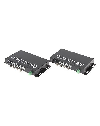 Video converter OVH-4D/SC 4x VIDEO + RS-485 set