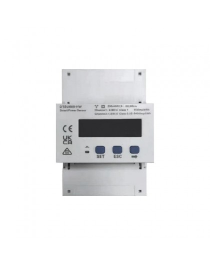 DTSU666-HW/YDS60-80 Energy Meter, 3-Phase, 3p4w LCD display direct measurement up to 80A or semi-indirect measurement with trans