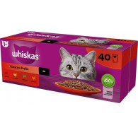 WHISKAS Classic Meals Mix - wet cat food - 40x85g