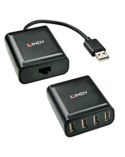 Lindy 60m 4 Port USB 2.0 Cat.6 Extender