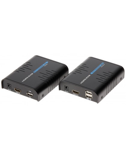 Extender HDMI/RJ45/USB Lenkeng HDMI+USB-EX-100