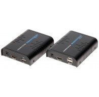 Extender HDMI/RJ45/USB Lenkeng HDMI+USB-EX-100