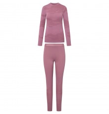 VIKING Gasher Lady Set Merino women's underwear, size M, pink