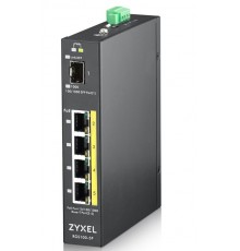 Zyxel RGS100-5P Unmanaged L2 Gigabit Ethernet (10/100/1000) Power over Ethernet (PoE) Black