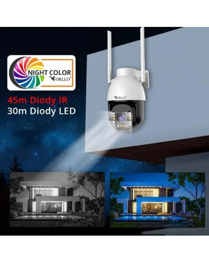 Orllo Outdoor Rotating Zoom IP Camera x10 ORLLO Z9 ULTRA