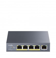 Cudy GS1005P network switch Gigabit Ethernet (10/100/1000) Power over Ethernet (PoE) Grey