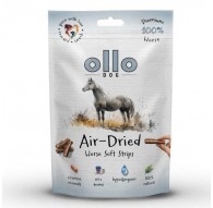 OLLO Air-Dried Horse strips - dog treat - 80g