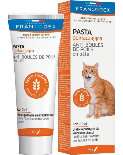 FRANCODEX Anti Hairball paste for cats - 70g