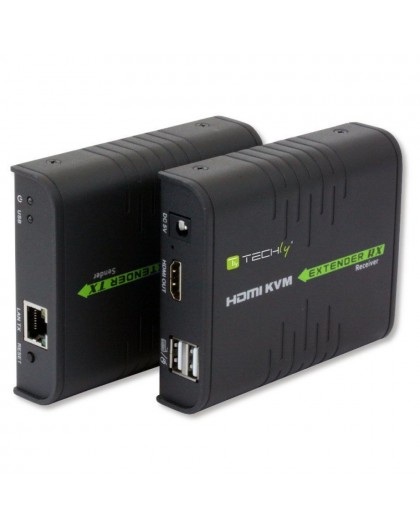 Techly IDATA HDMI-KVM2 KVM extender Transmitter & receiver
