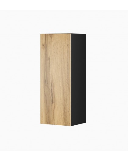 Cama cabinet VIGO "90" full 90/35/32 black/wotan oak