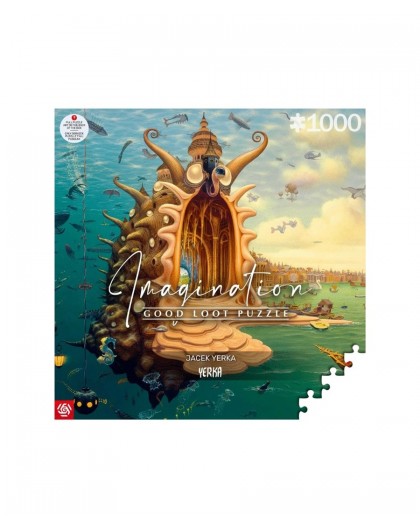 Imagination Puzzle: Jacek Yerka Port / Harbor 1000 elements