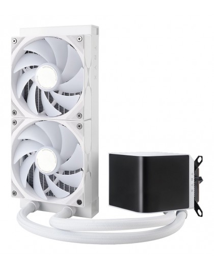 TRYX PANORAMA ARGB 240 Processor Liquid cooling kit 12 cm White 1 pc(s)
