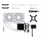 TRYX PANORAMA ARGB 240 Processor Liquid cooling kit 12 cm White 1 pc(s)