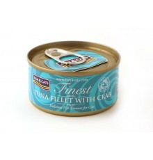 FISH4CATS Tuna fillet with crab - wet cat food - 70g