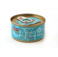 FISH4CATS Tuna fillet with crab - wet cat food - 70g