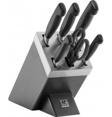 ZWILLING FOUR STAR 35148-507-0 kitchen knife/cutlery block set 7 pc(s) Grey