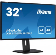 iiyama ProLite XB3288UHSU-B5 computer monitor 80 cm (31.5") 3840 x 2160 pixels 4K Ultra HD LCD Black