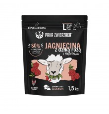 PAKA ZWIERZAKA Puppy Lamb with wild rose L - dry dog food - 1,5kg