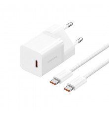 Baseus P10110902213-01 USB-C GaN5 mini 30W mains charger White